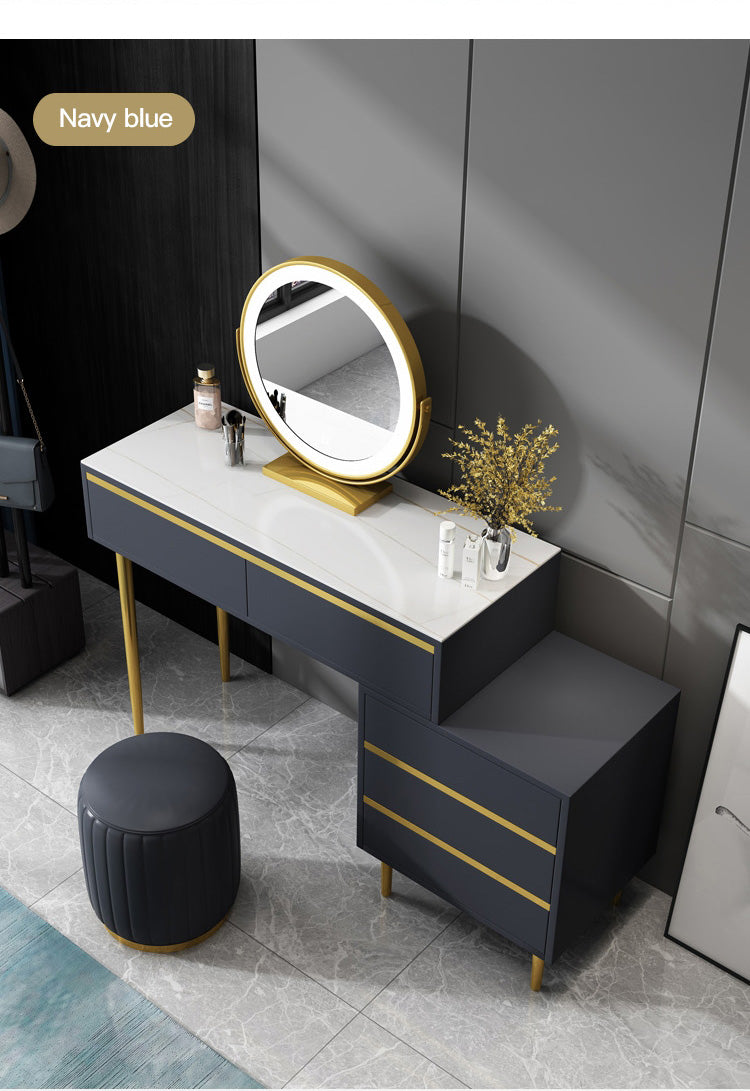 Inhabit Dresser With 3 Push To Open Drawers Extension