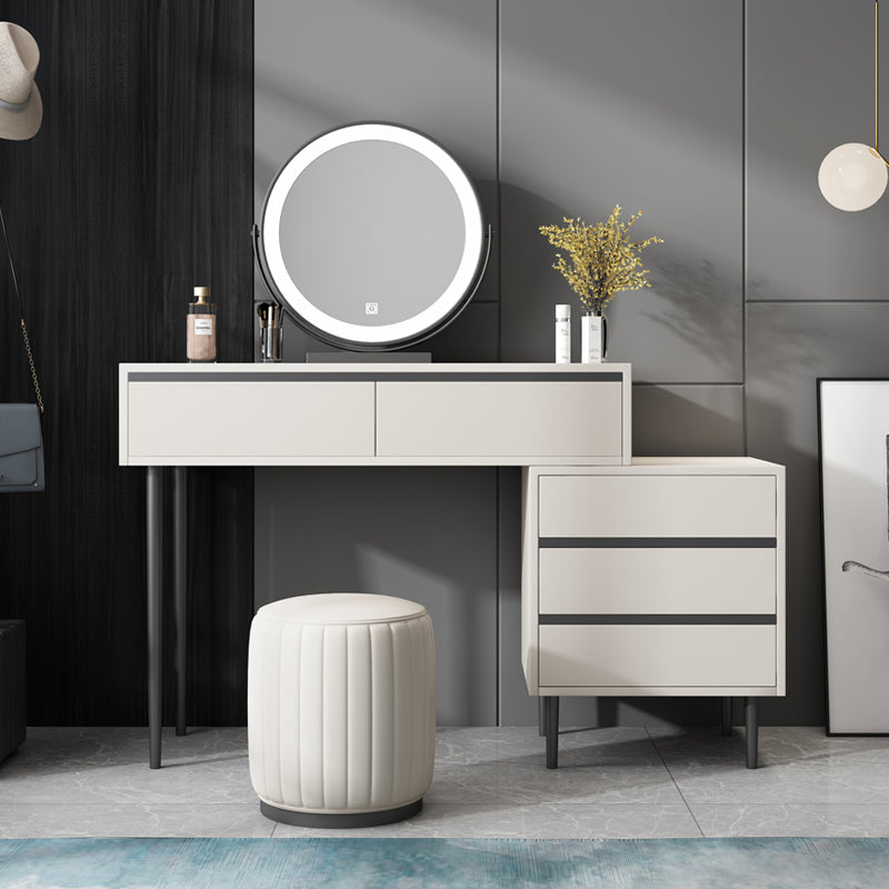 Inhabit Dresser With 3 Push To Open Drawers Extension