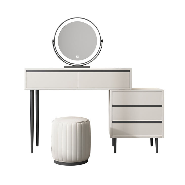 Inhabit Dresser With 3 Push To Open Drawers Extension