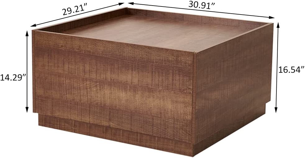 Inhabit Gateway Coffee Table With 2 Drawers