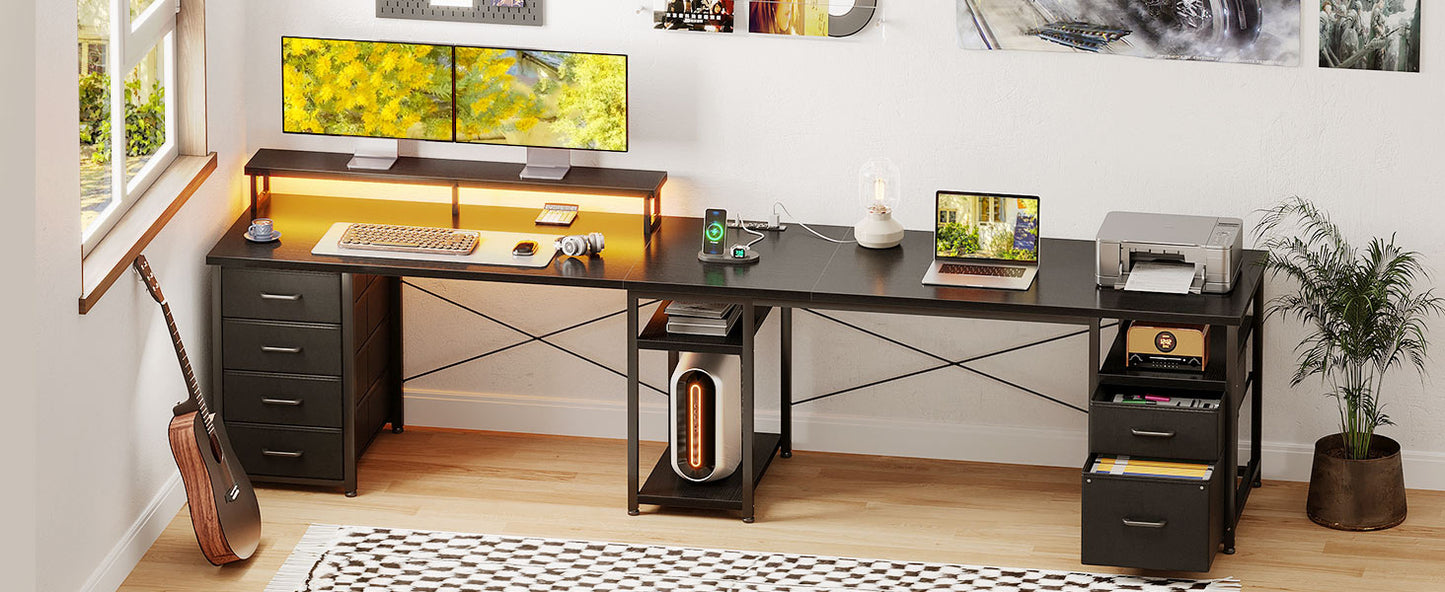 Inhabit Big Show 165cm L-Shaped High Storage Desk