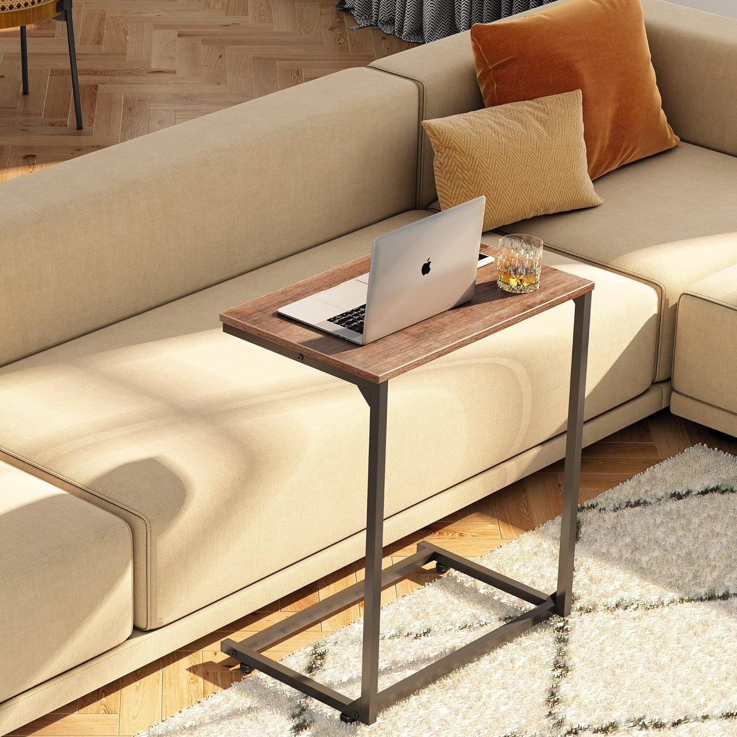 Inhabit C Shaped Side Table
