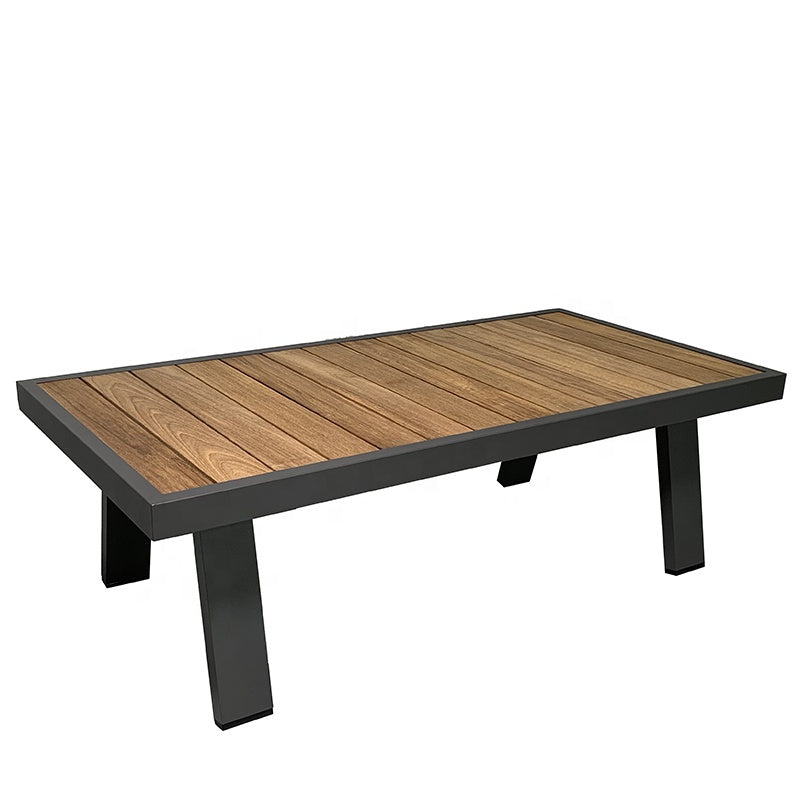 Inhabit Outdoor Metal x Solid Wood Set