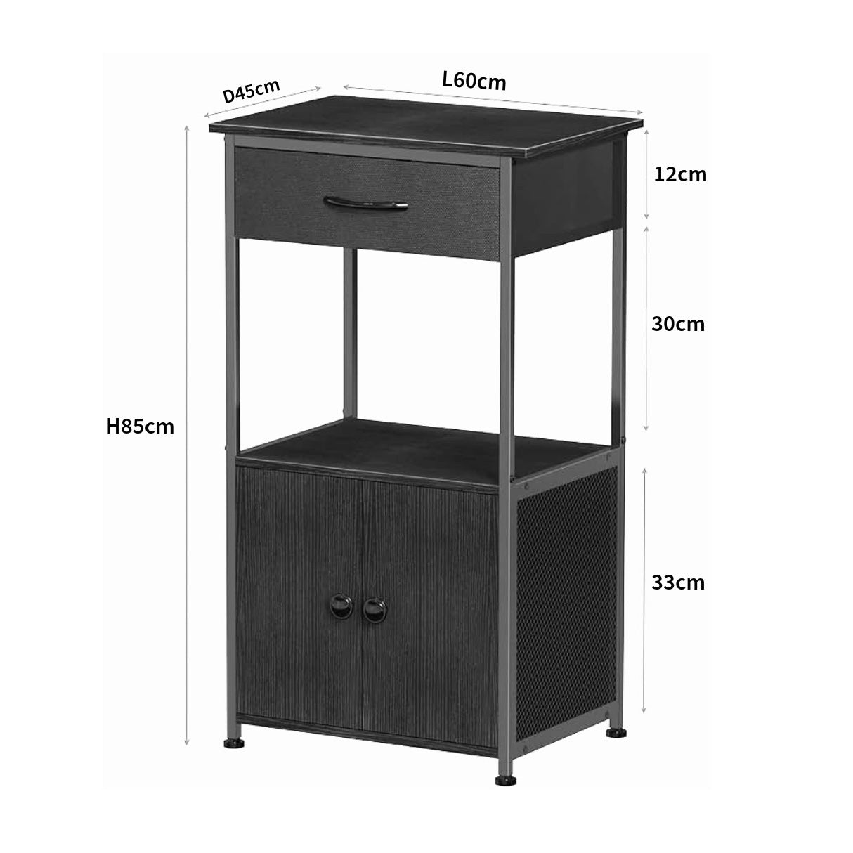 Inhabit Sleek Storage/Coffee Cabinet