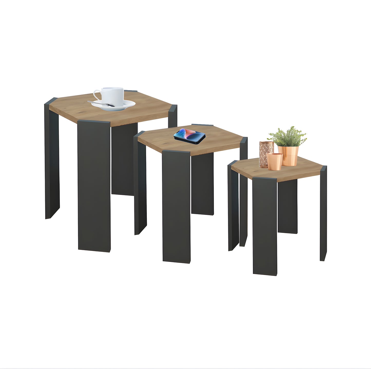 Inhabit Zipped 3 in 1 Coffee / Side Table