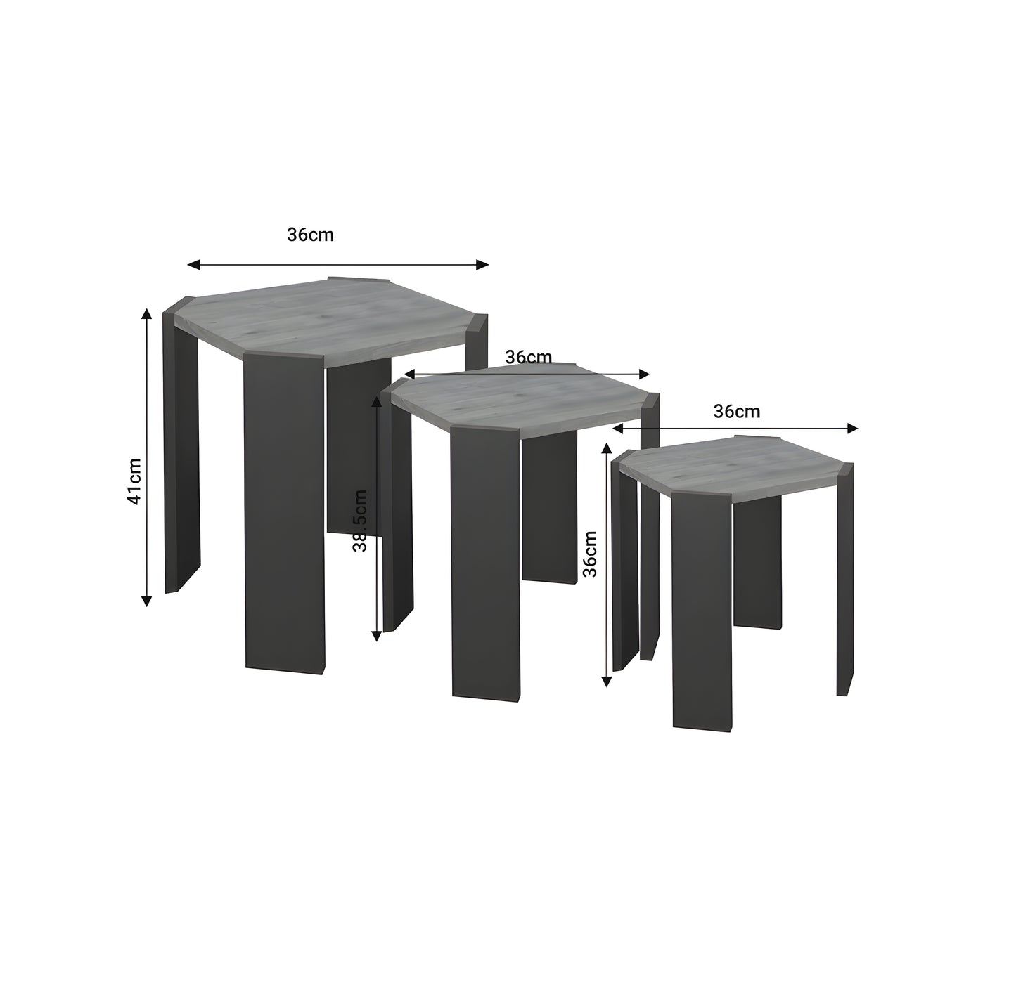 Inhabit Zipped 3 in 1 Coffee / Side Table