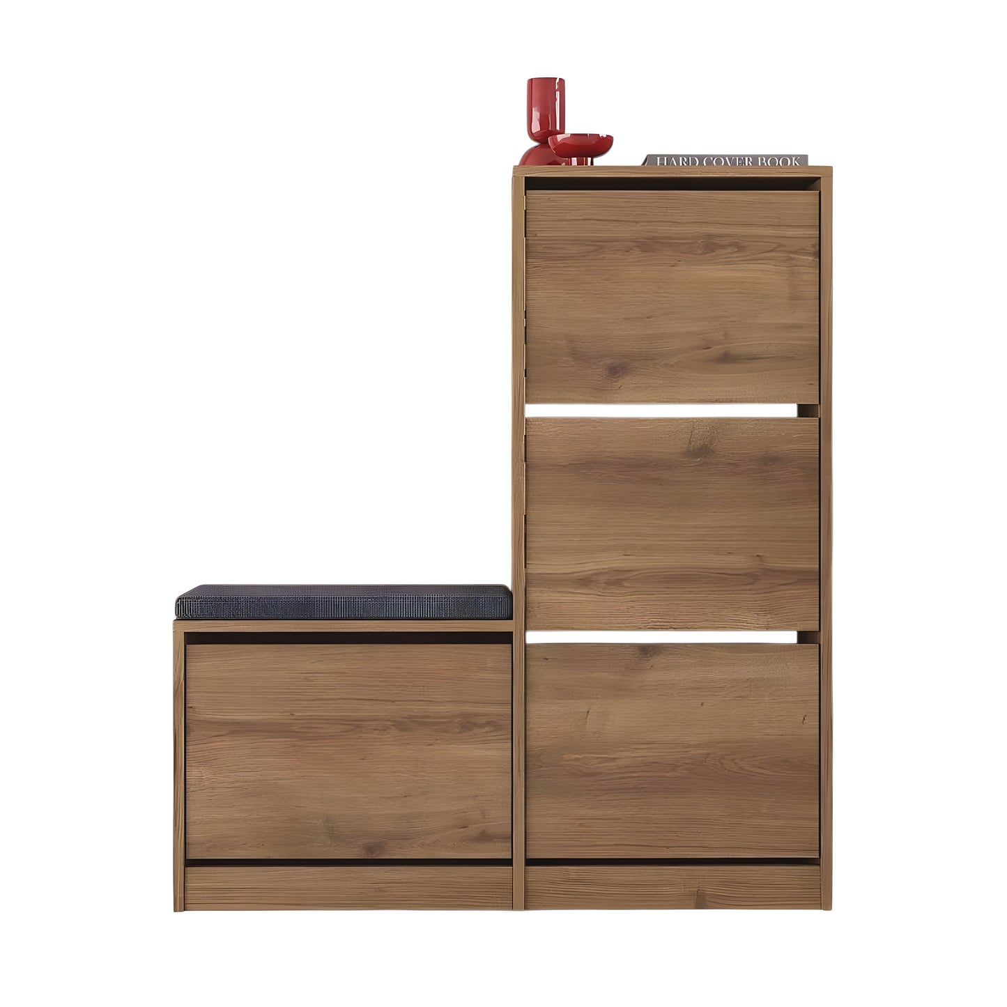 Inhabit Tower Seated Shoe Cabinet / Rack