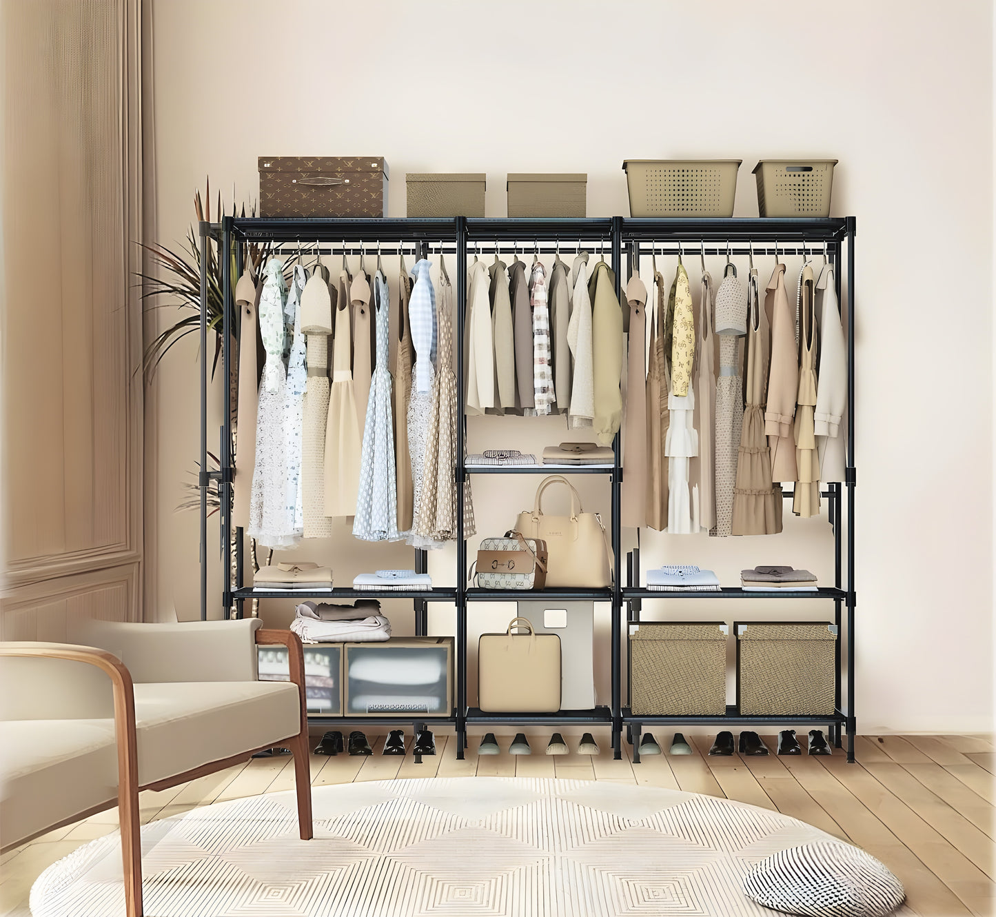 Inhabit Extra Large Closet Hangers / Organizer