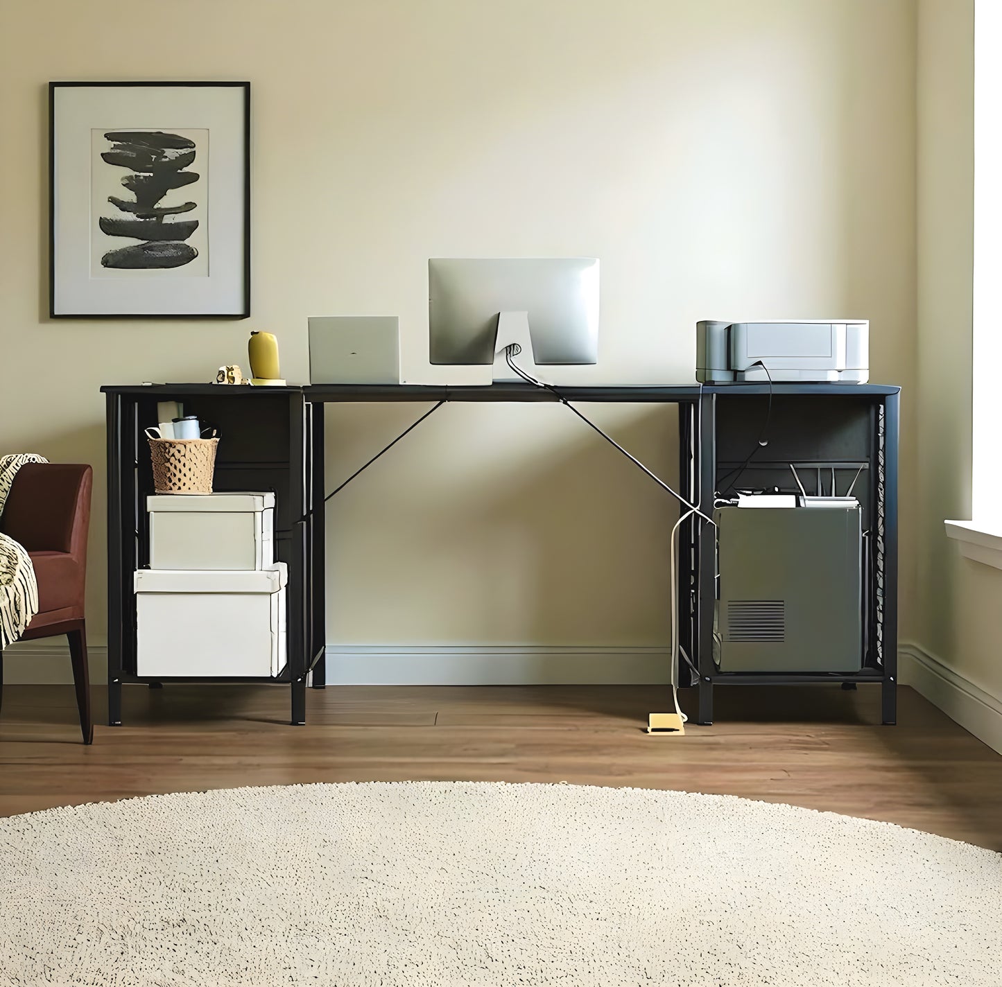 Inhabit Classic 6 Drawers Desk