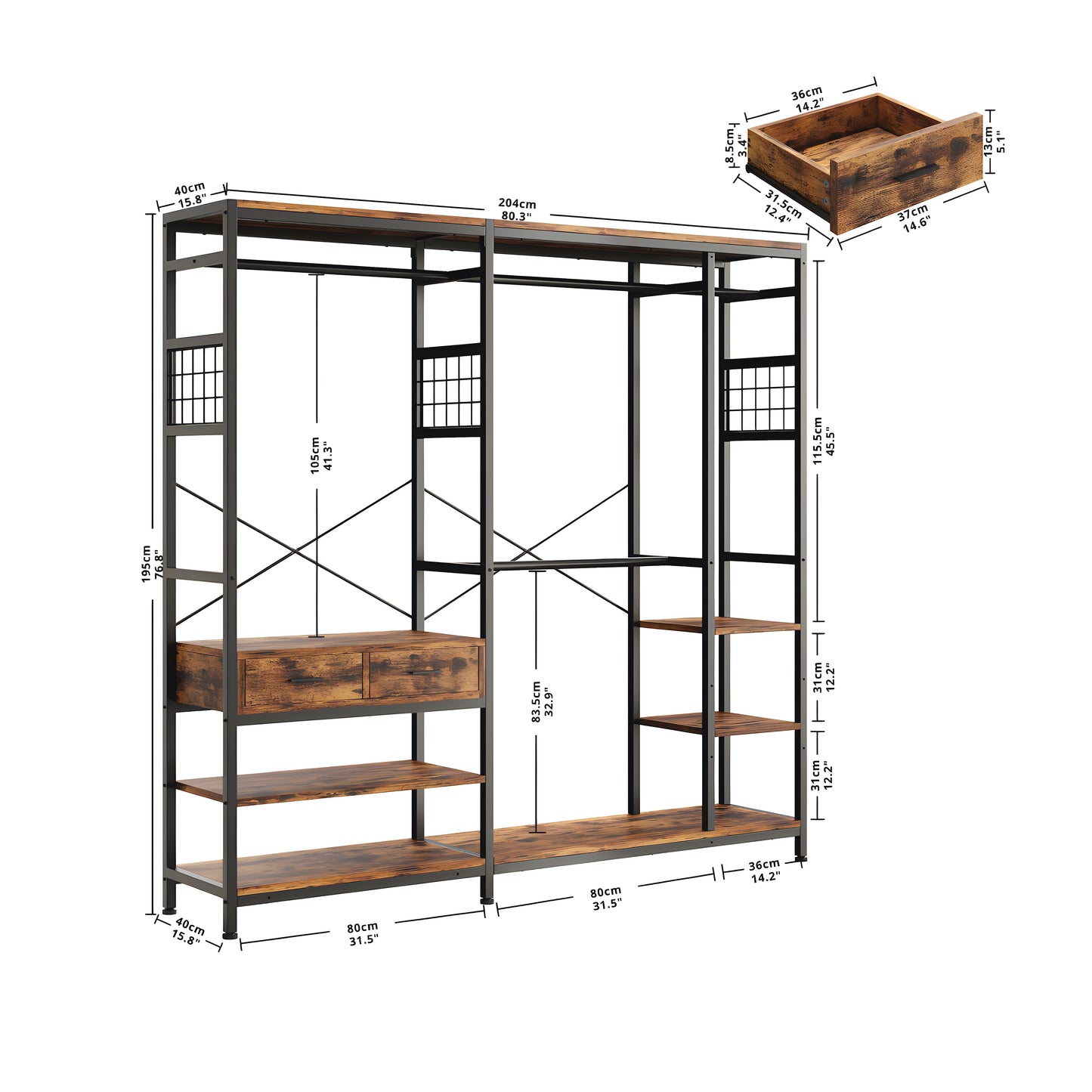Inhabit Flex Clothes Rack