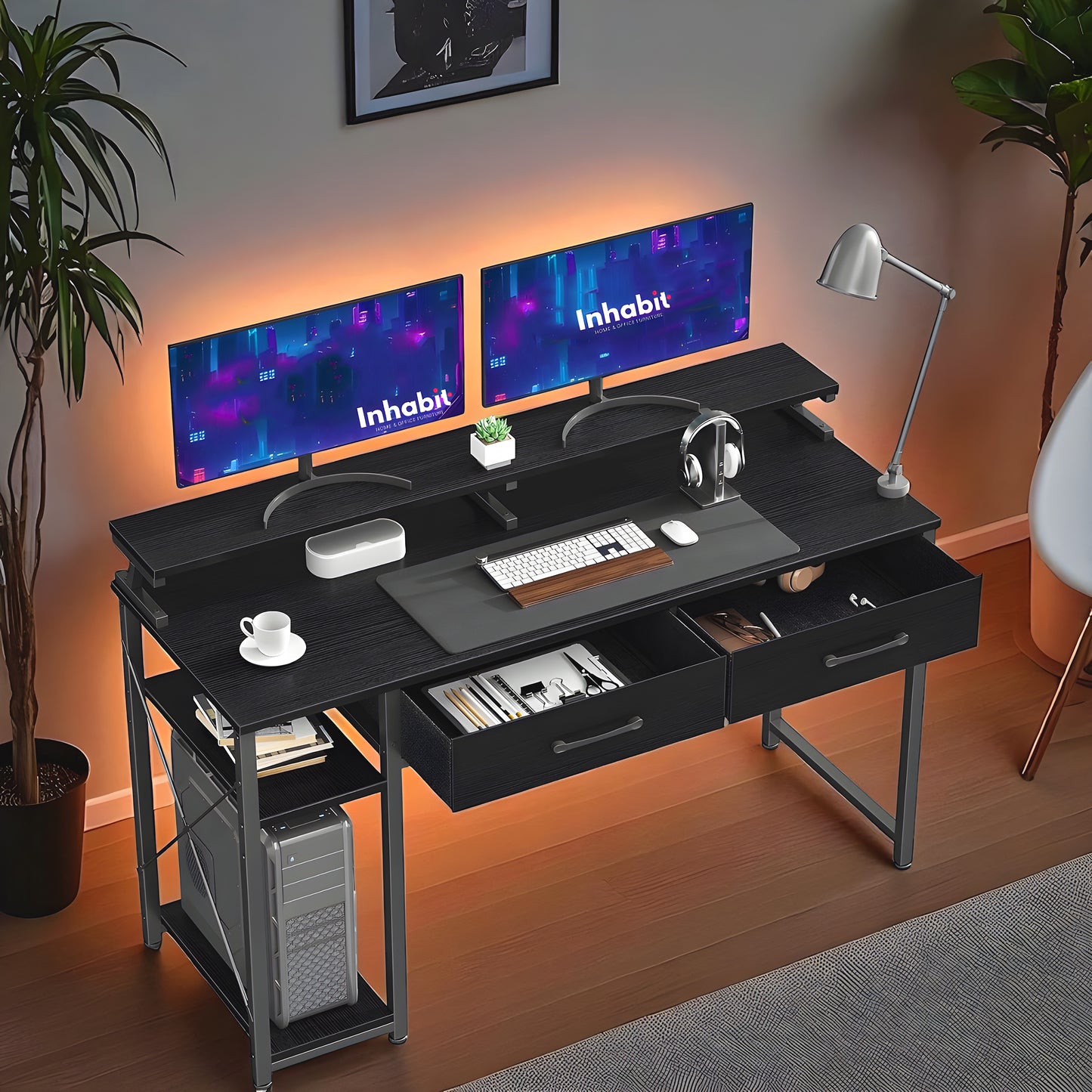 Inhabit Primary 2 Drawers Desk