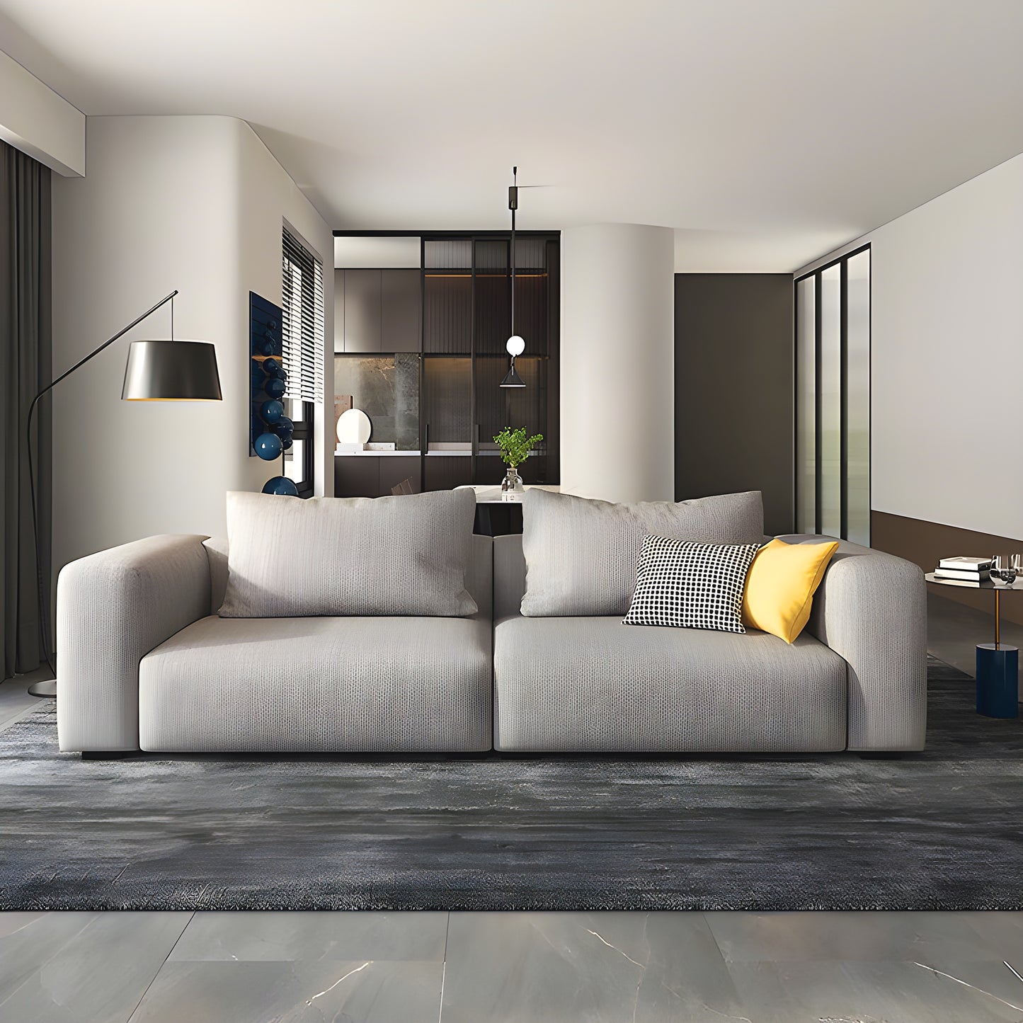 أريكة Inhabit Nordic Minimalist بأربعة أنماط