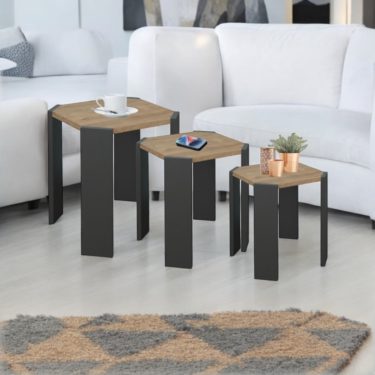 Inhabit Zipped 3 in 1 Coffee / Side Table