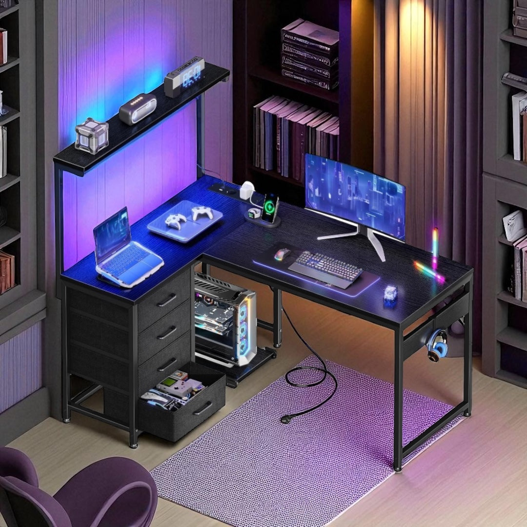 Inhabit Hub High Storage Desk