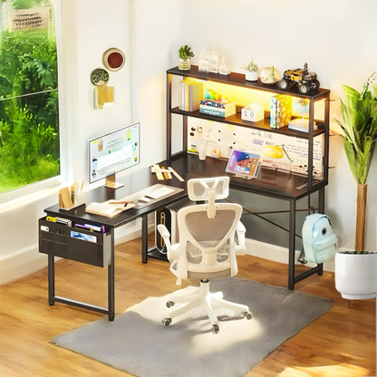 Inhabit 150cm Hutch Desk With PC Shelf