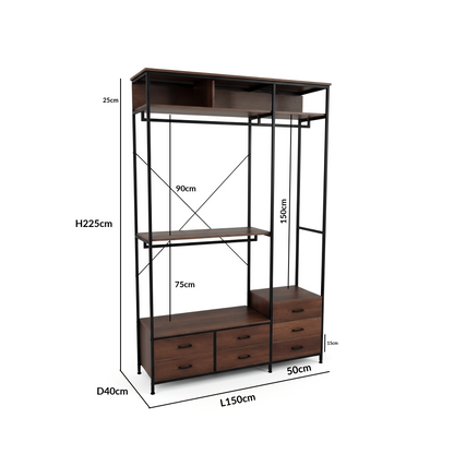 Inhabit Eclipse Storage/Hanging Unit