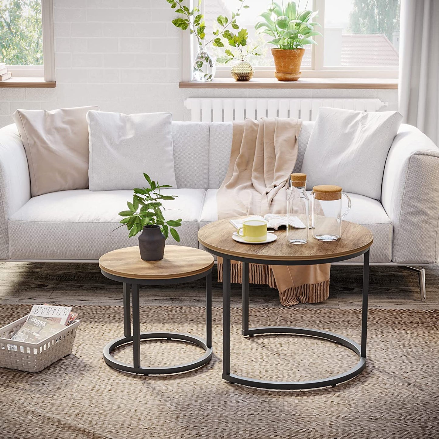 Inhabit Round Double Side / Coffee Table