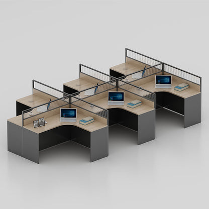Inhabit Customizable L-Shaped Work Station For Office Spaces