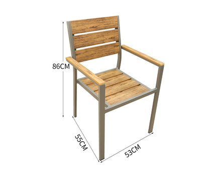 Inhabit Outdoor Squared Dining Set