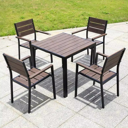 Inhabit Outdoor Squared Dining Set