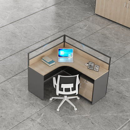 Inhabit Customizable L-Shaped Work Station For Office Spaces