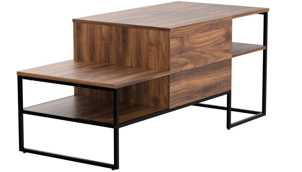 Inhabit Top Lift Coffee Table With Storage Spaces & Shelves