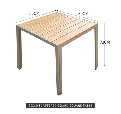 Inhabit Outdoor Squared Dining Set