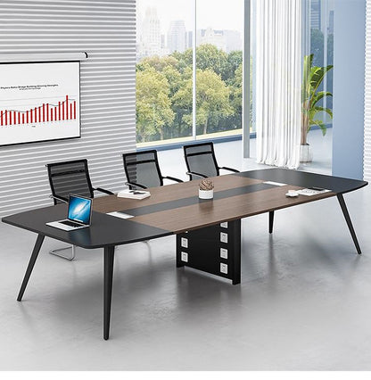 Inhabit Customizable Modern Style Design Meeting Table With Built In Power Supplies