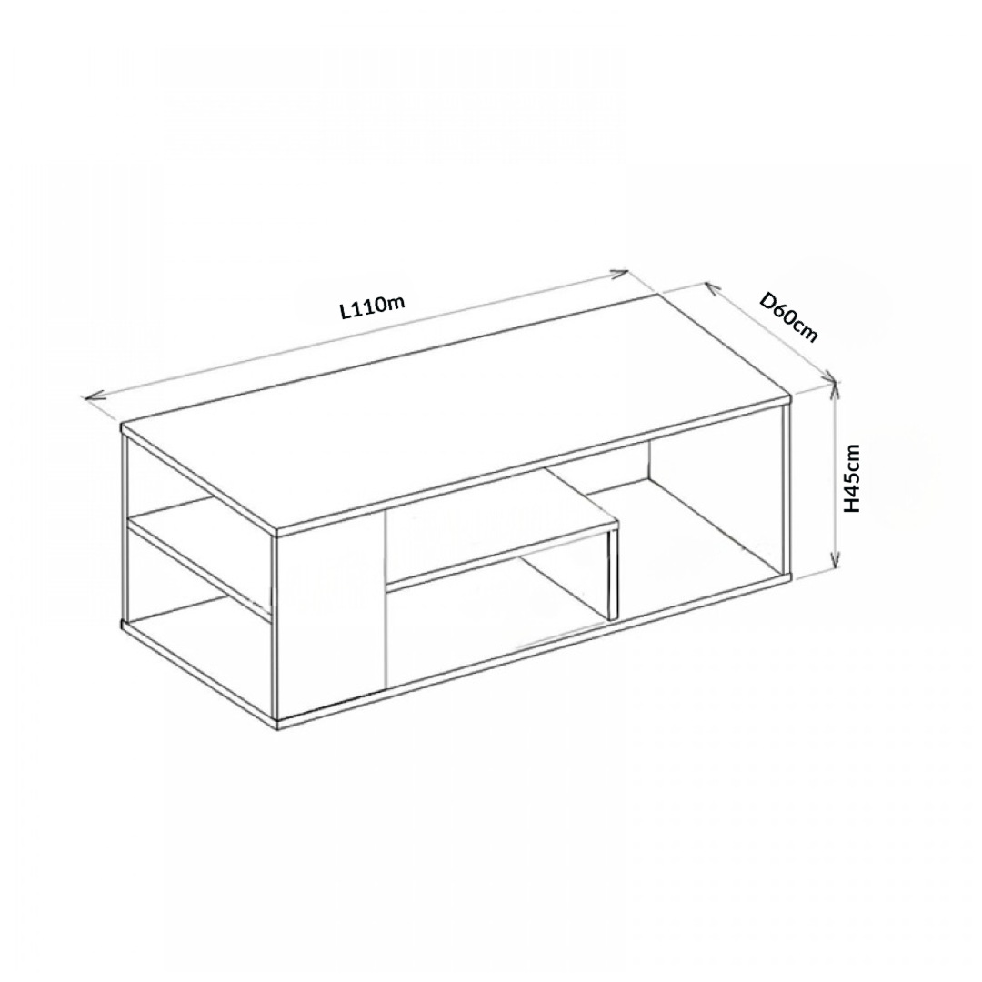Inhabit Cali Coffee Table