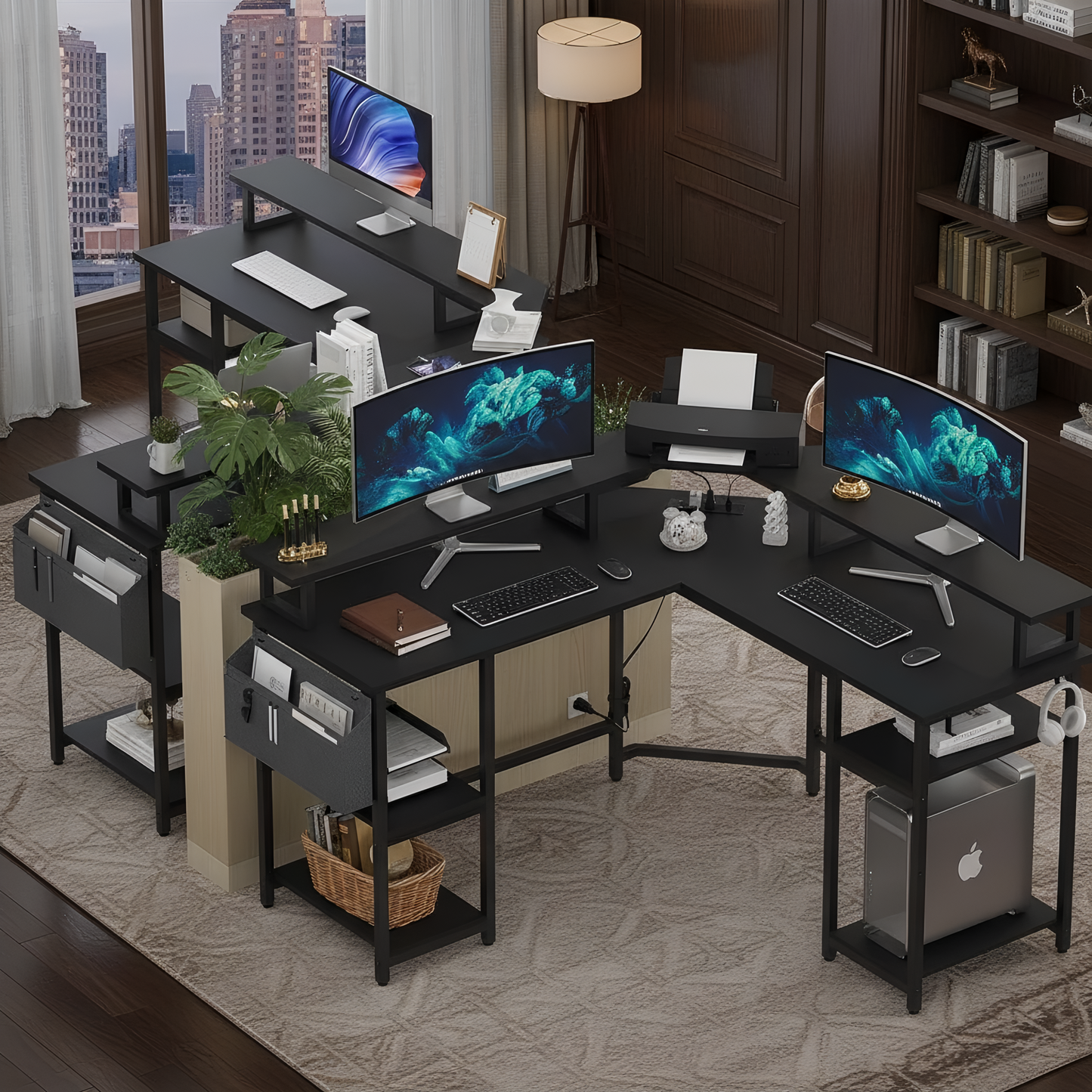 Inhabit Nebula Playing Center 135cm L-Shaped Desk