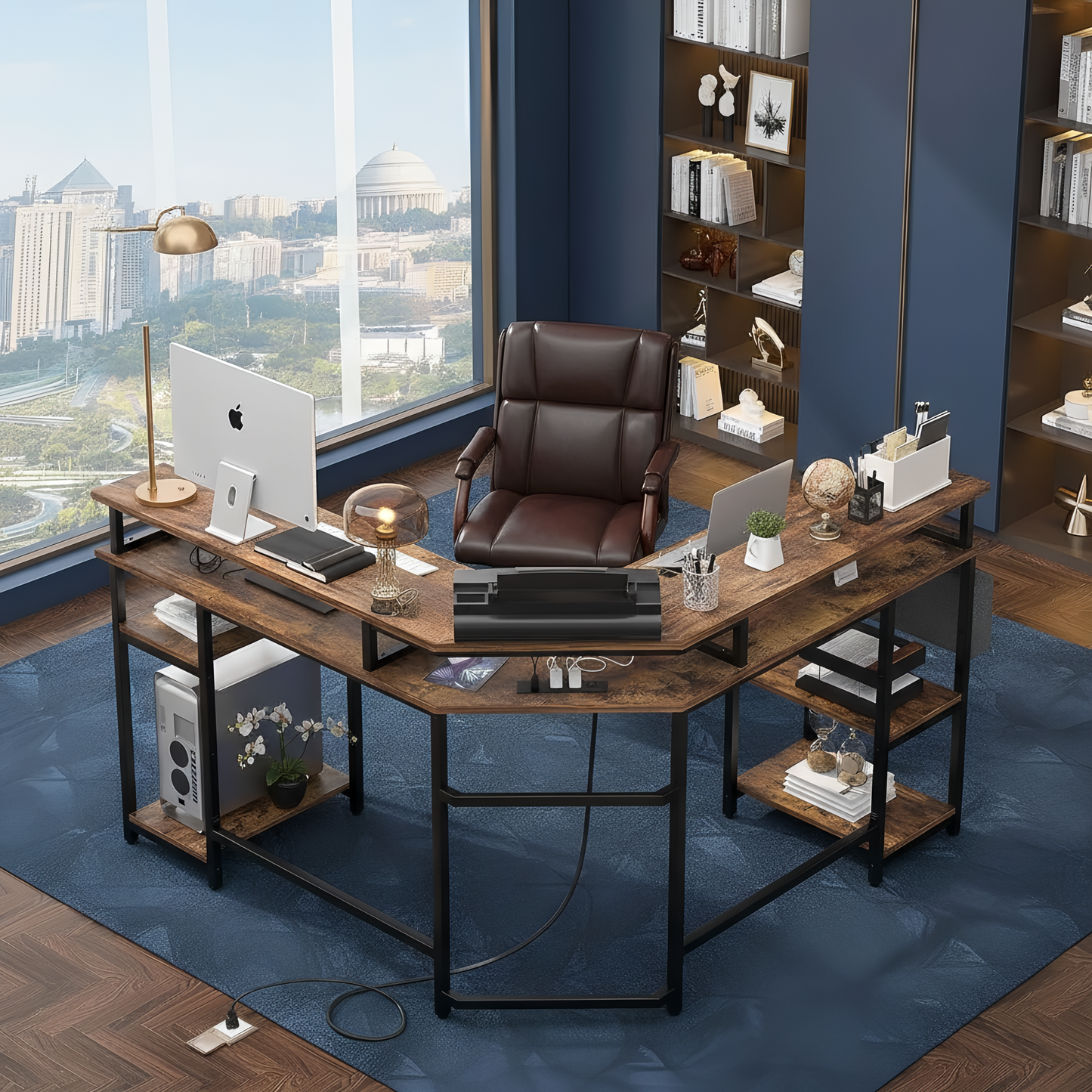 Inhabit Nebula Playing Center 135cm L-Shaped Desk