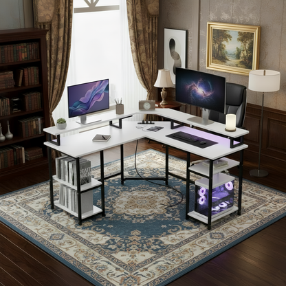 Inhabit Nebula Playing Center 135cm L-Shaped Desk