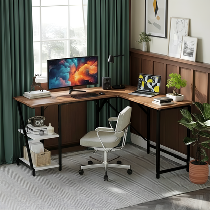 Inhabit Zeox 150cm L-Shaped Desk