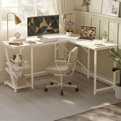 Inhabit Zeox 150cm L-Shaped Desk
