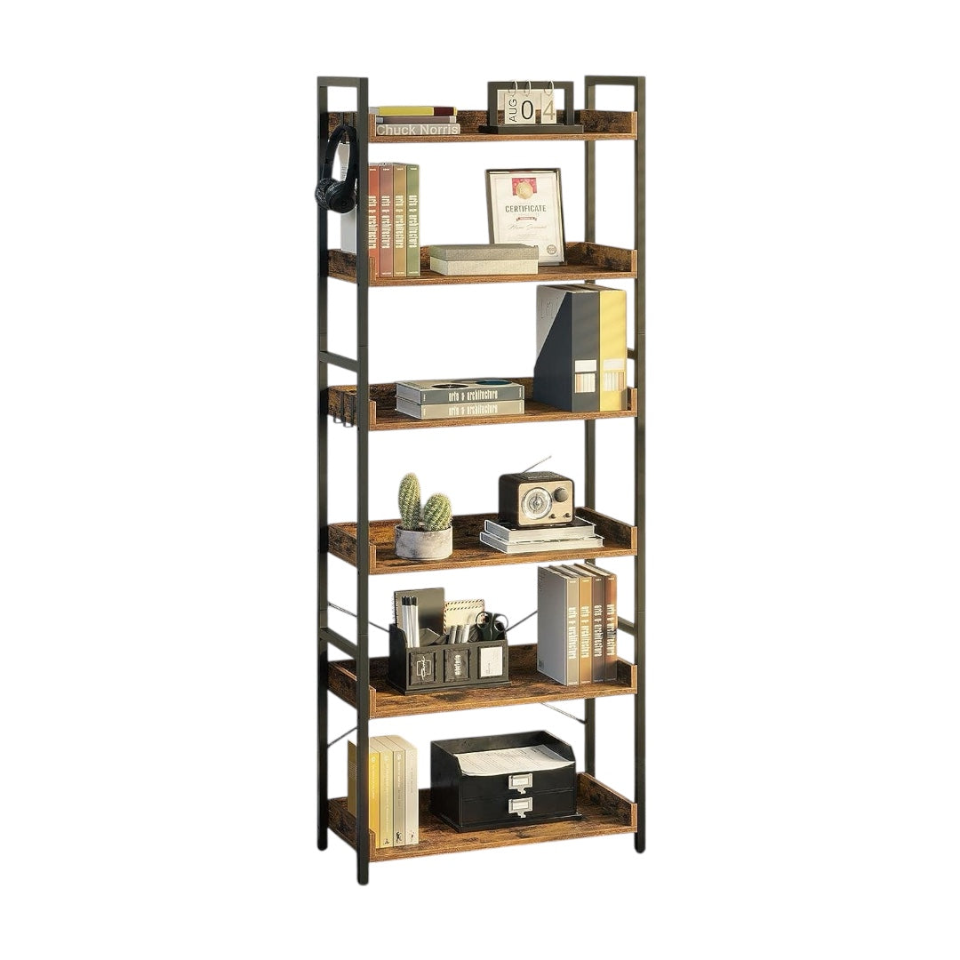Inhabit 6 Tier Bookshelf