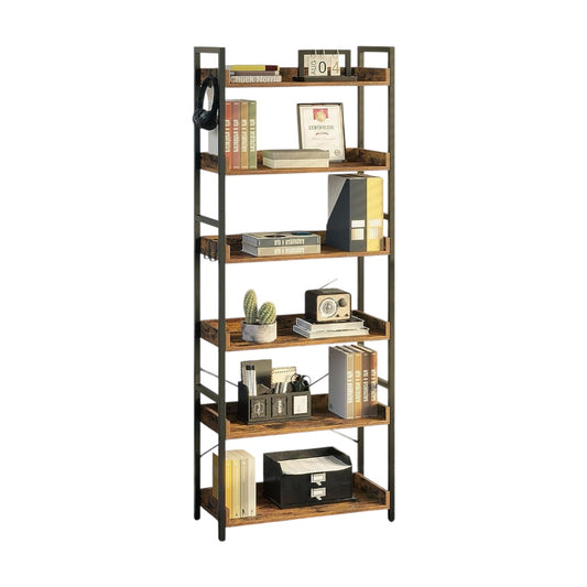 Inhabit 6 Tier Bookshelf