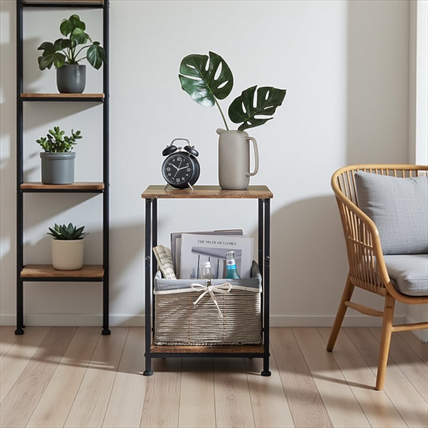 Inhabit Practical Side Table / Nightstand