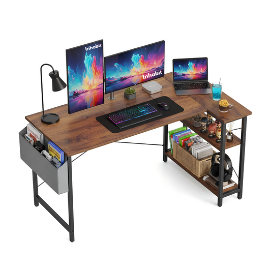 Inhabit Senza 140cm Reversible L-Shape Desk