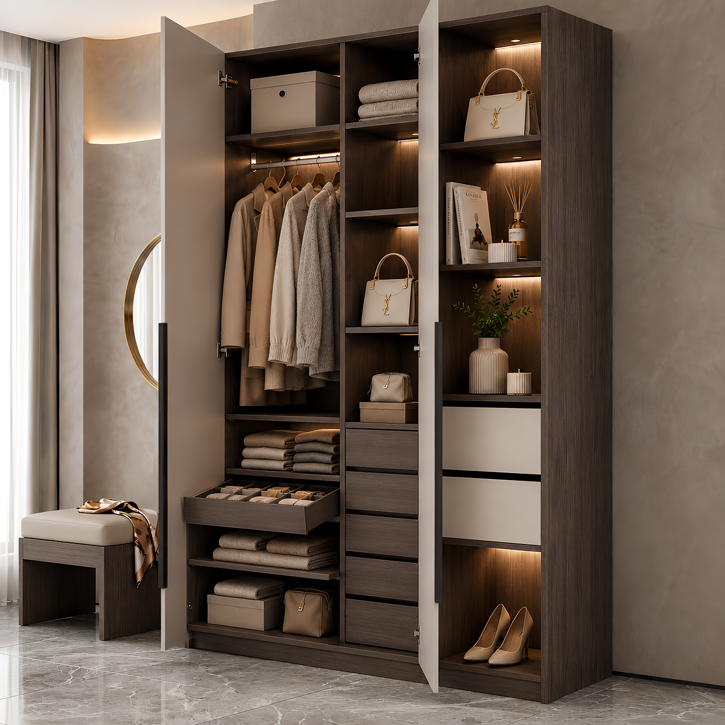 Inhabit Arvella Waredrobe Customizable