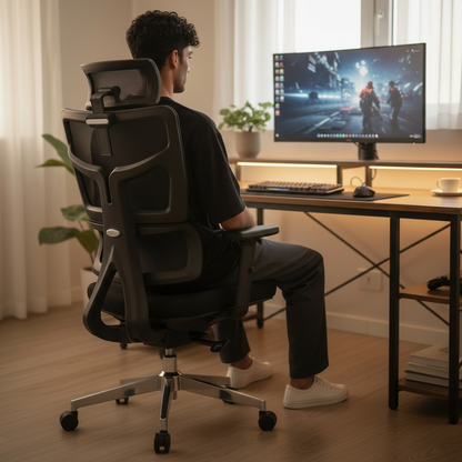 Inhabit Ergonomic Comfort Adjustable Chair