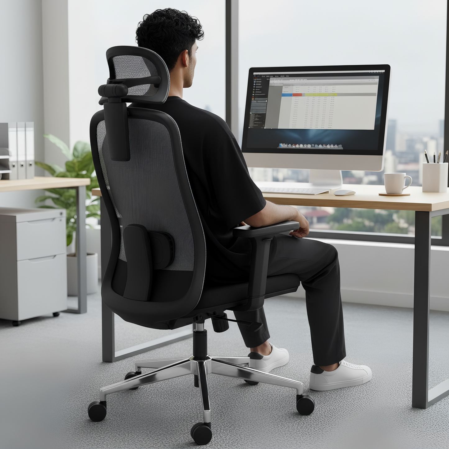 Inhabit Booster Ergonomic Adjustable Chair