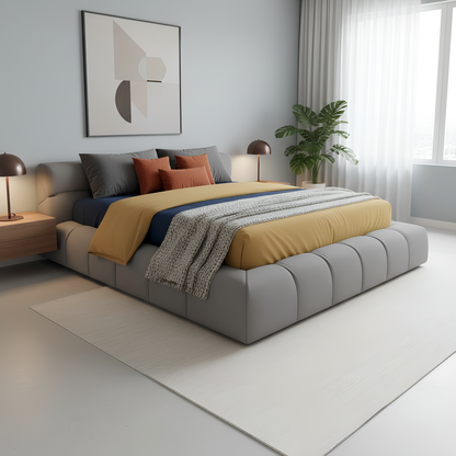 سرير مكعب من Inhabit بحجم كوين/كينج 