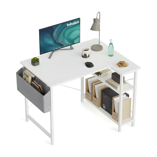 Inhabit Senza 100cm Reversible L-Shape Desk