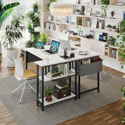 Inhabit Senza 100cm Reversible L-Shape Desk