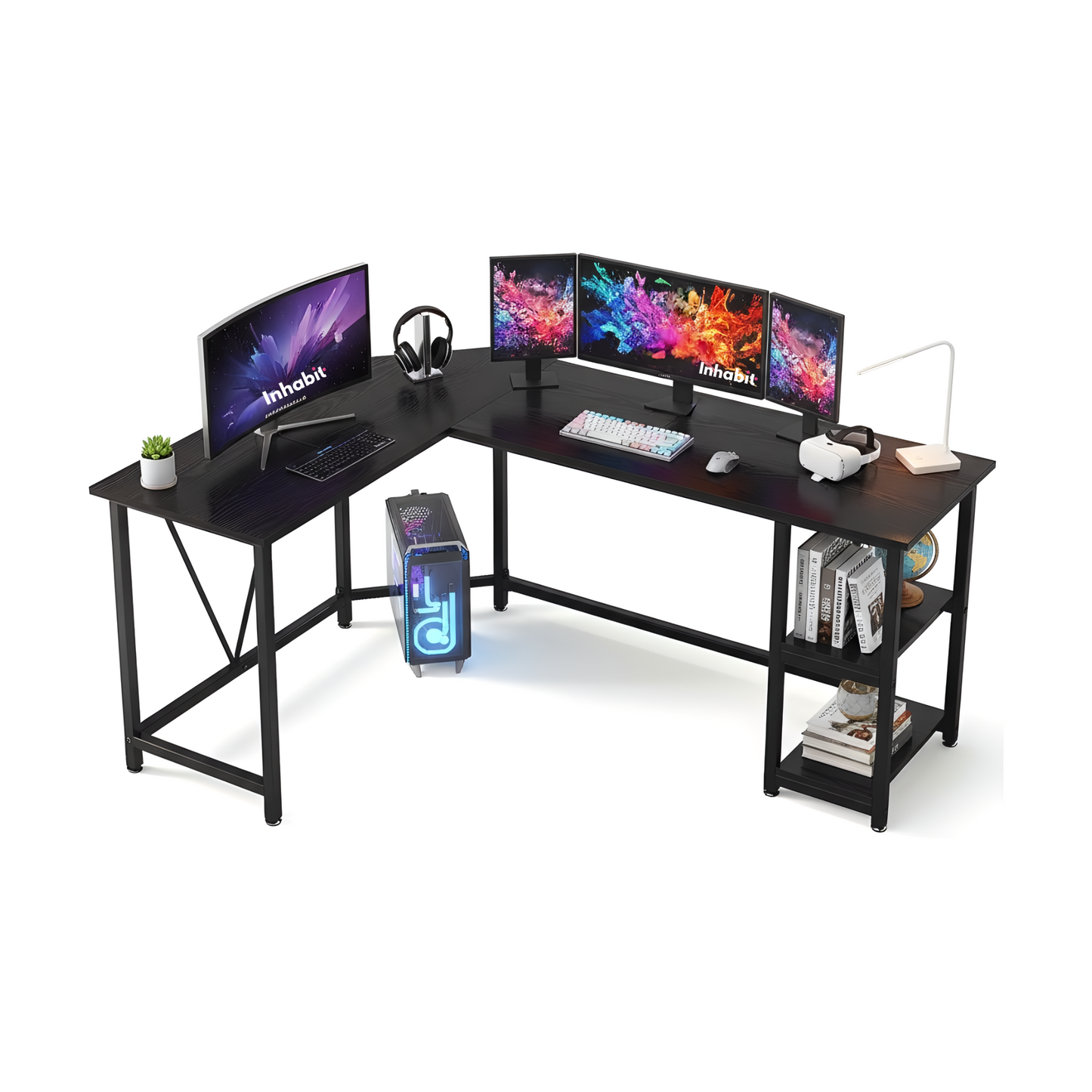 Inhabit Titan 165cm L Shape Desk