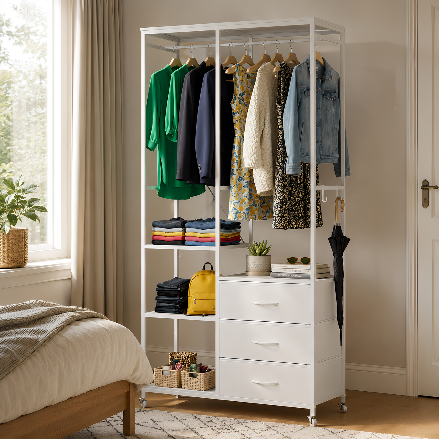 Inhabit Twin Storage Rack
