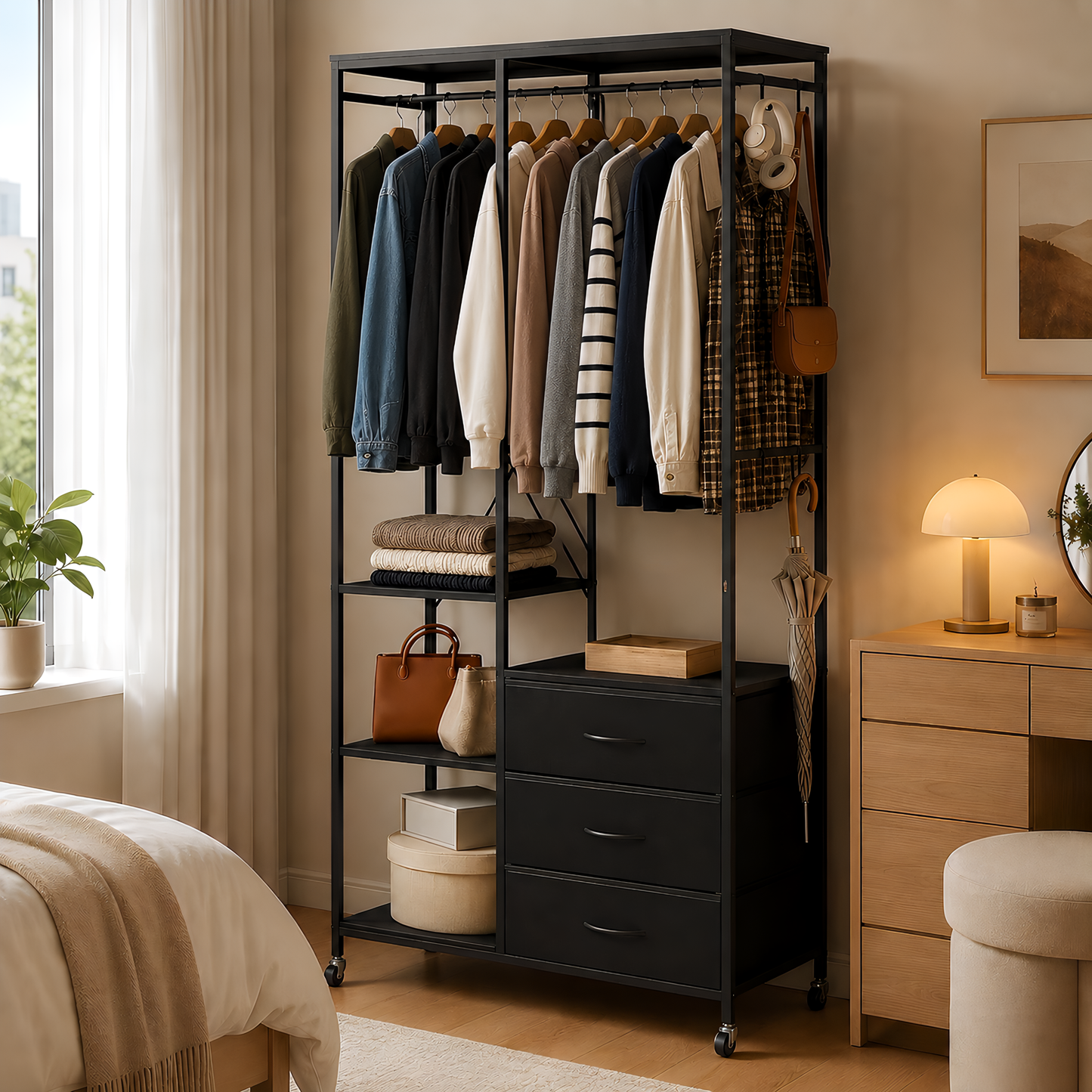 Inhabit Twin Storage Rack
