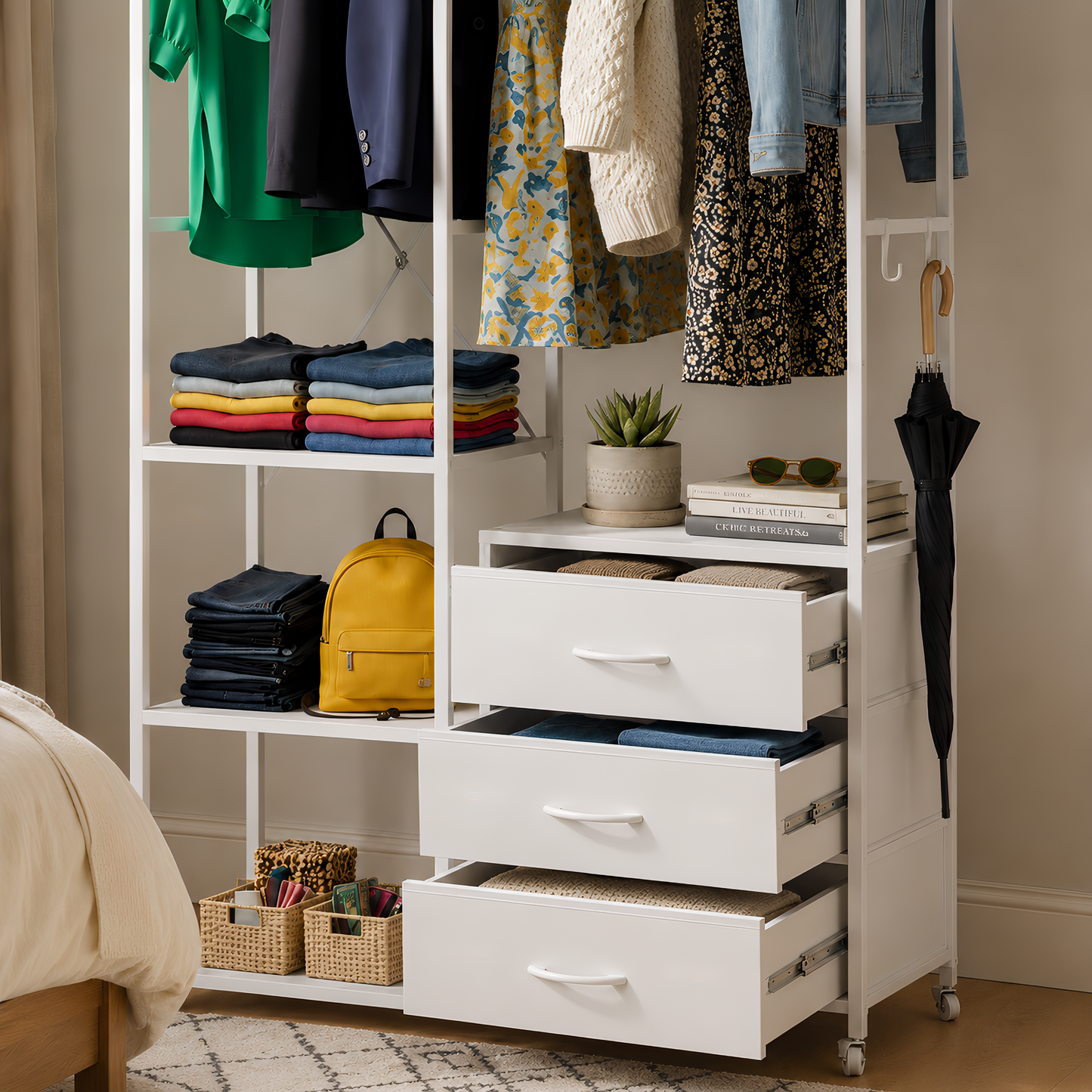 Inhabit Twin Storage Rack