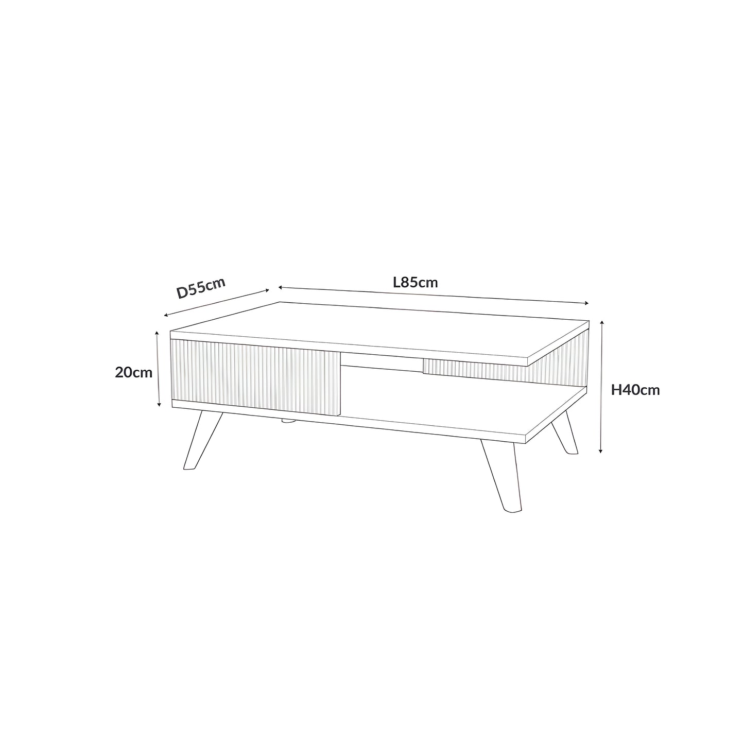 Inhabit Elite Coffee Table