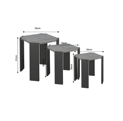 Inhabit Zipped 3 in 1  Coffee / Side Table